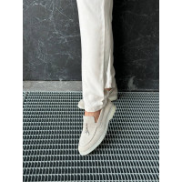 Бежевые замшевые лоферы – стиль, комфорт и качество в каждой паре! Арт. 156-6